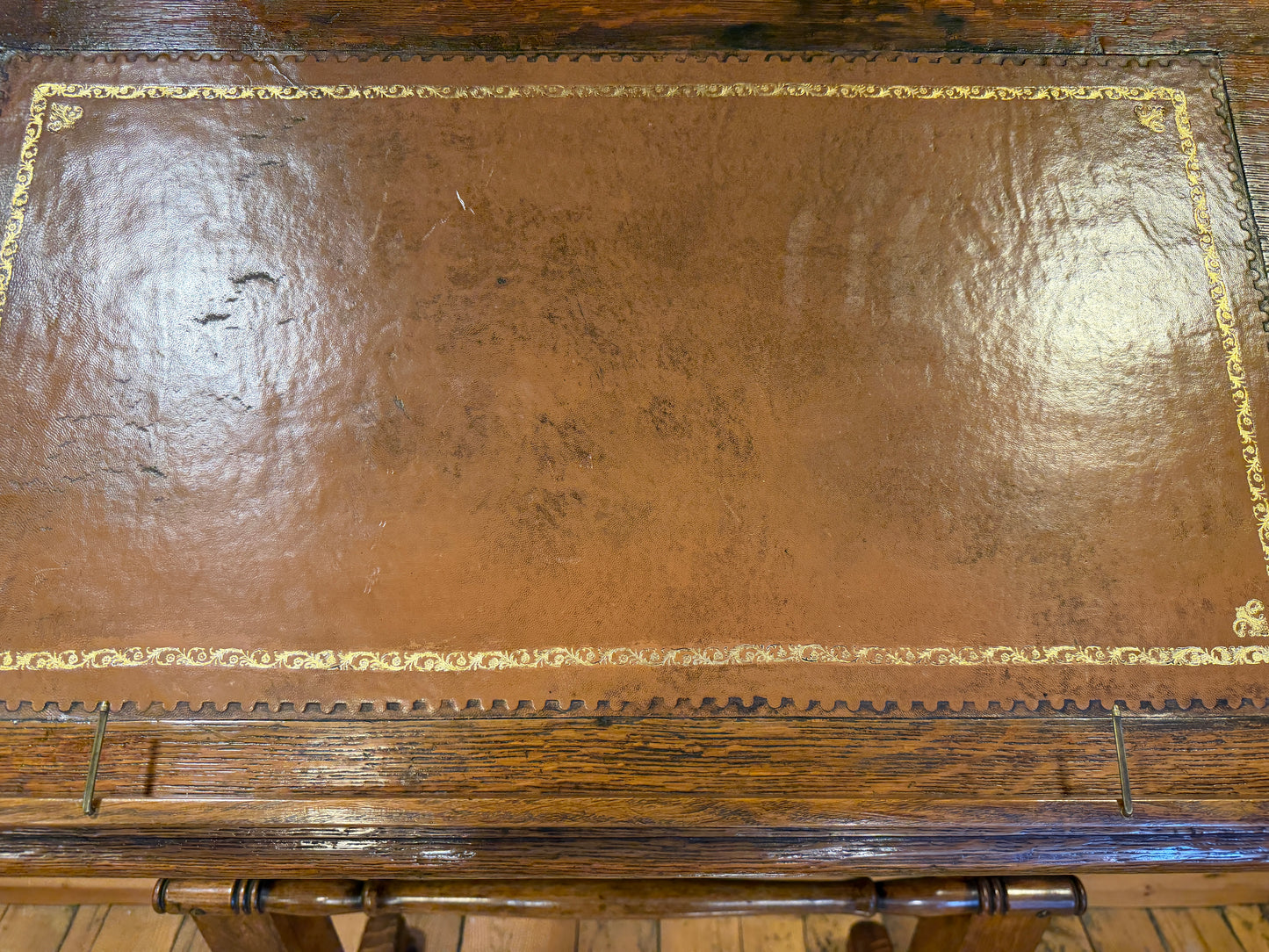 Antique 19th Century Oak Adjustable Reading Metamorphic Desk / Architects Table