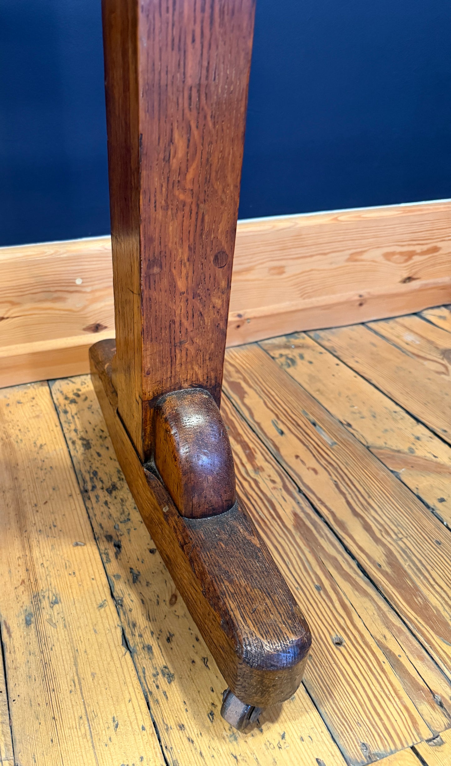 Antique 19th Century Oak Adjustable Reading Metamorphic Desk / Architects Table