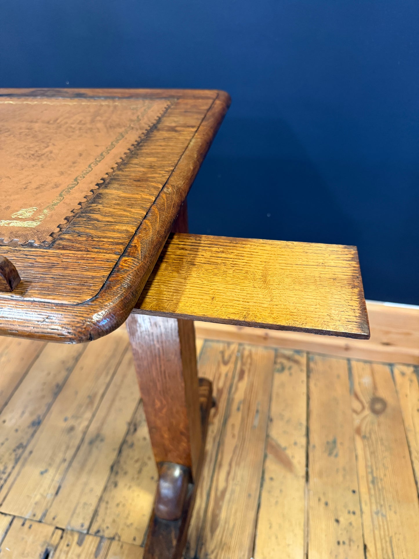 Antique 19th Century Oak Adjustable Reading Metamorphic Desk / Architects Table