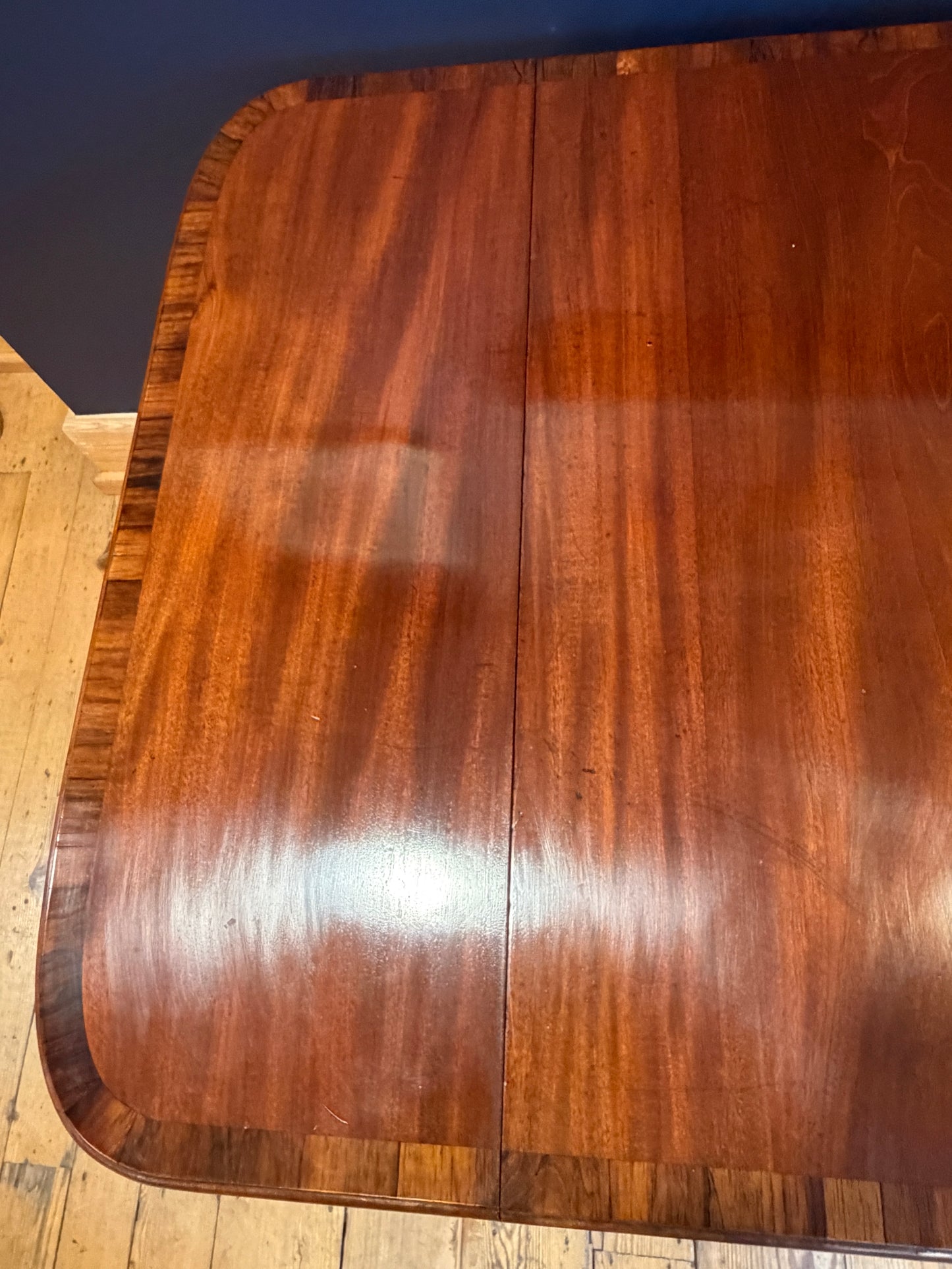 Antique Late Regency Mahogany Drop Leaf Supper / Pembroke / Centre Table c1835