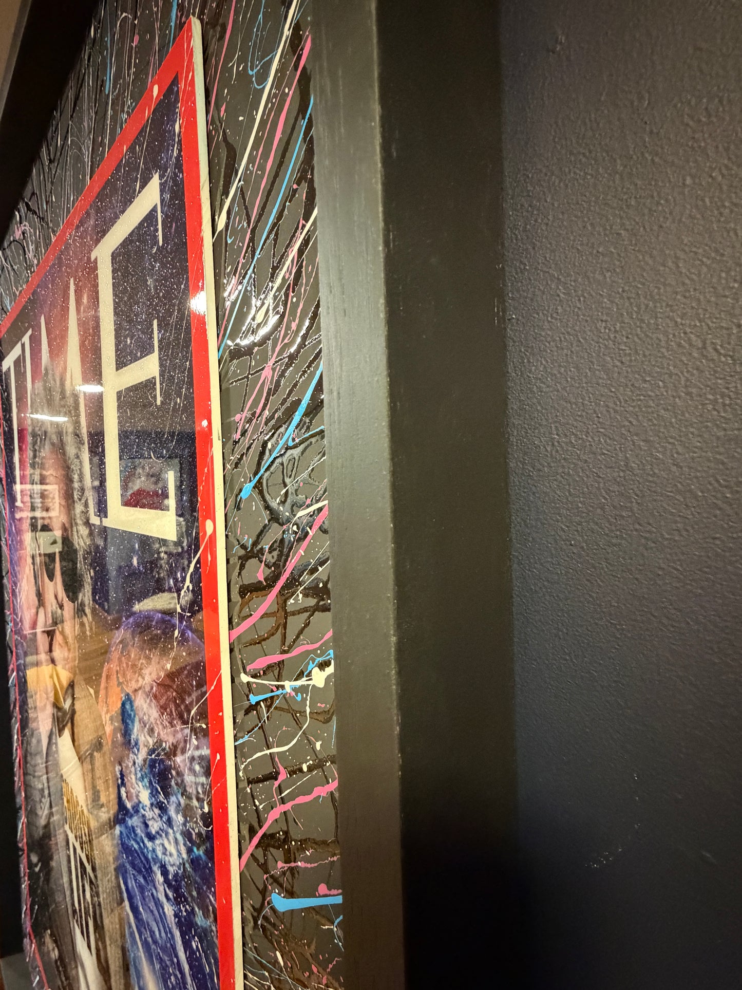Mr Sly Original Large Signed Mixed Media Painting on Canvas Albert Einstein