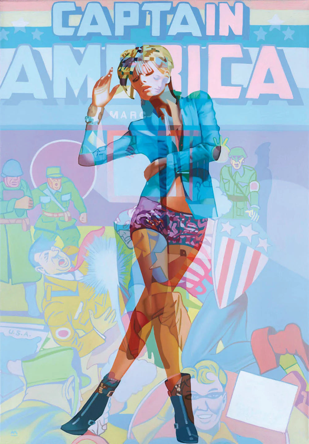 Stuart McAlpine Miller Leader of the Pack Signed Limited Ed Portfolio x 4 Prints