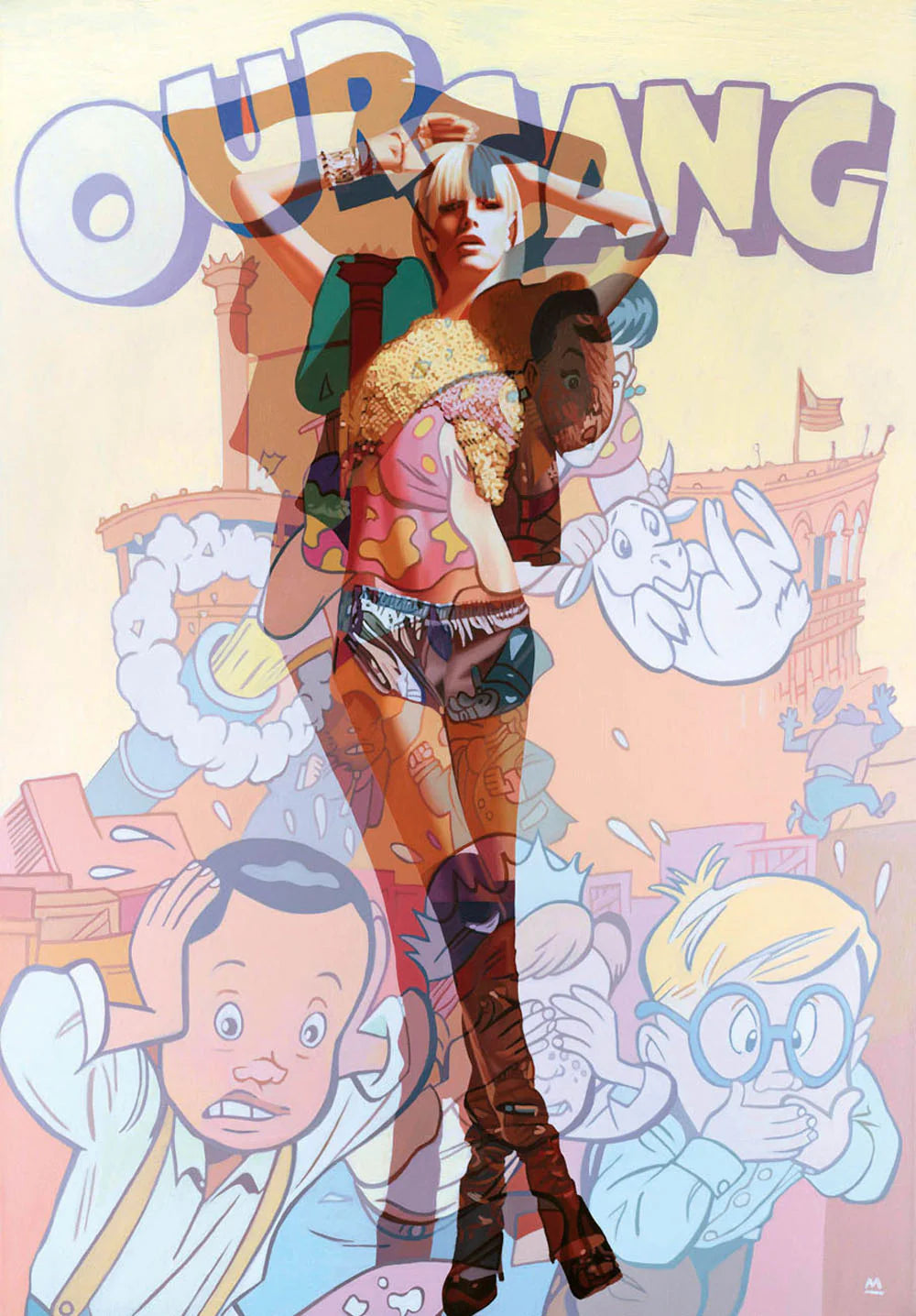 Stuart McAlpine Miller Leader of the Pack Signed Limited Ed Portfolio x 4 Prints