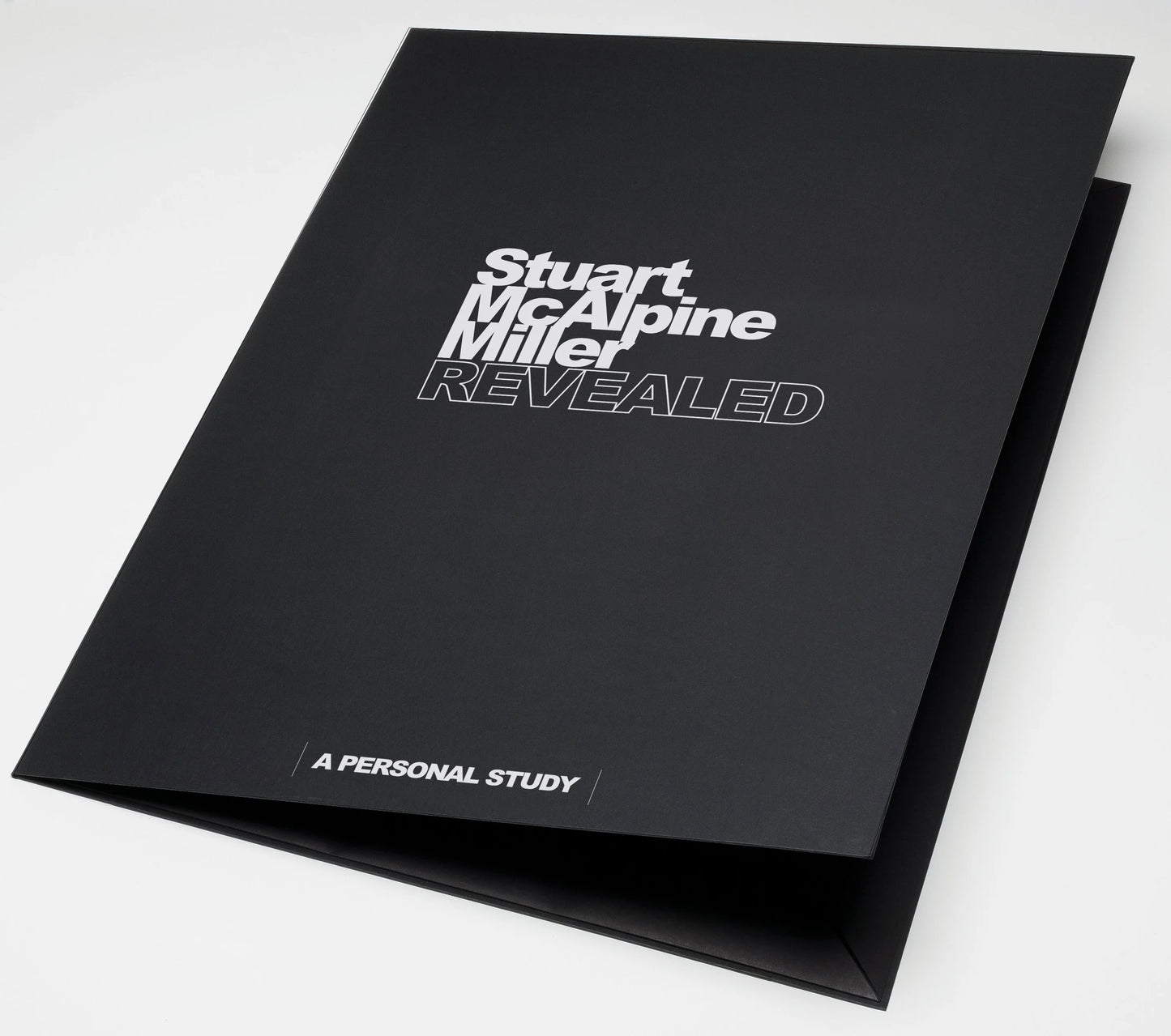 Stuart McAlpine Miller Revealed Signed Limited Ed Portfolio x 4 Prints